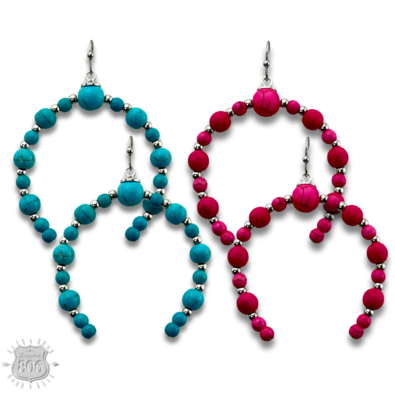 The Fort Worth Arch Earrings - Choose Your Color!