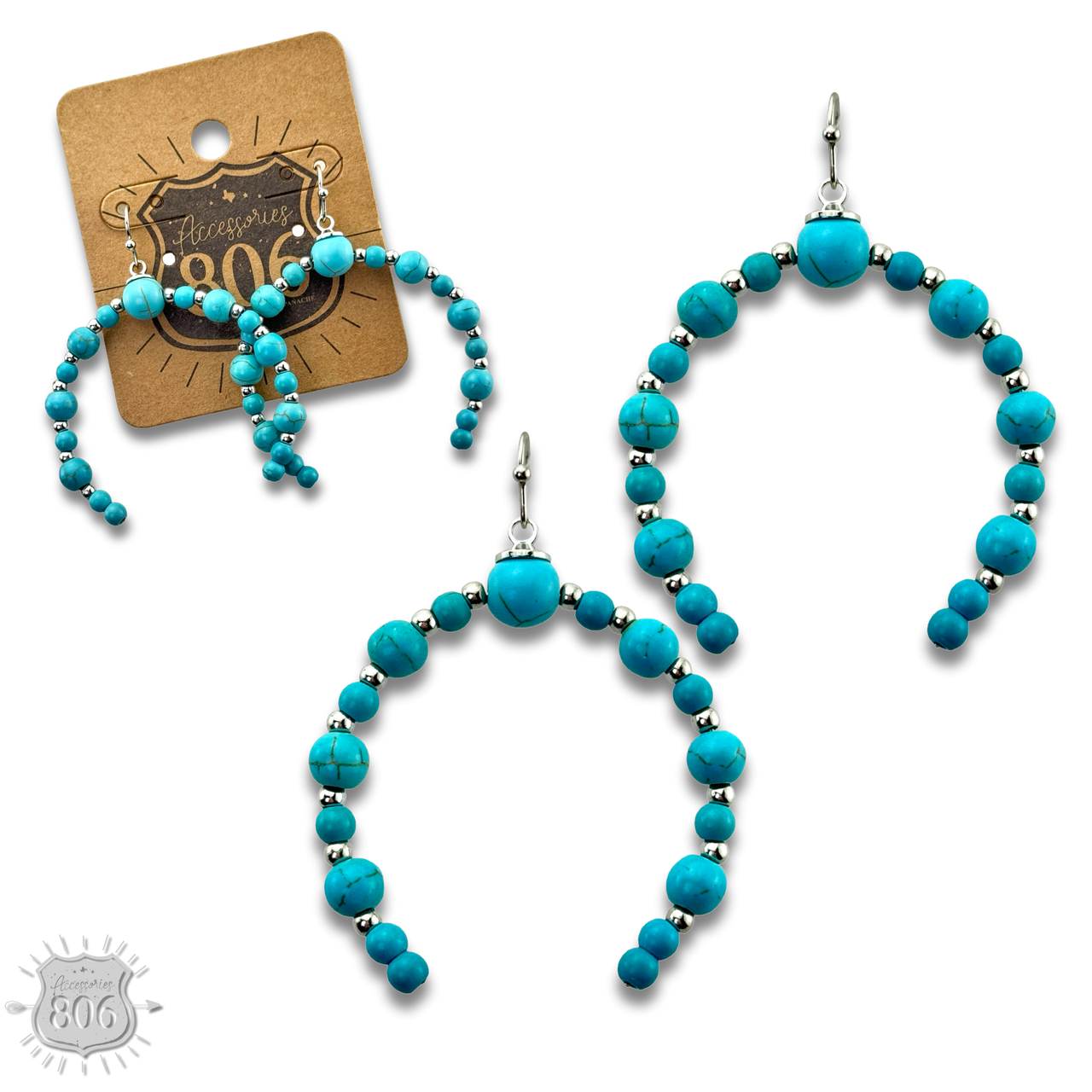 The Fort Worth Arch Earrings - Choose Your Color!