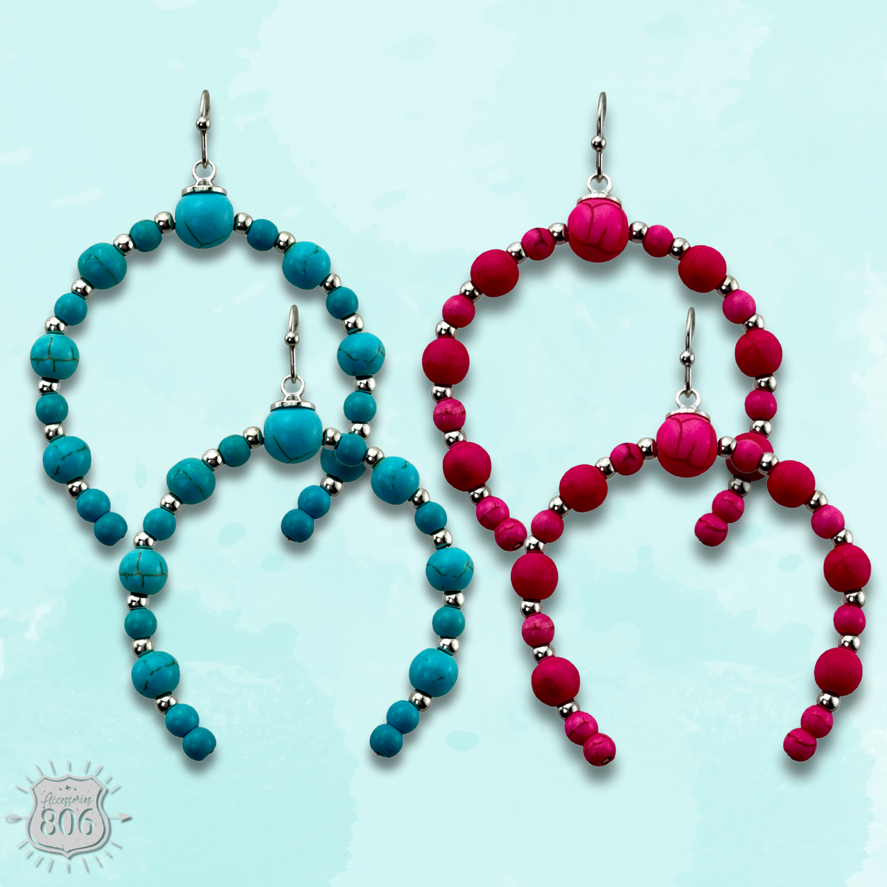 The Fort Worth Arch Earrings - Choose Your Color!