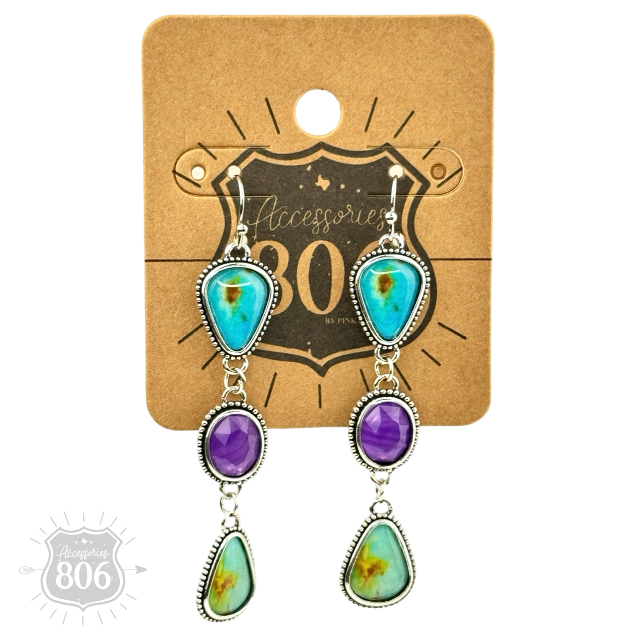 The Hummingbird Triple Drop Earrings