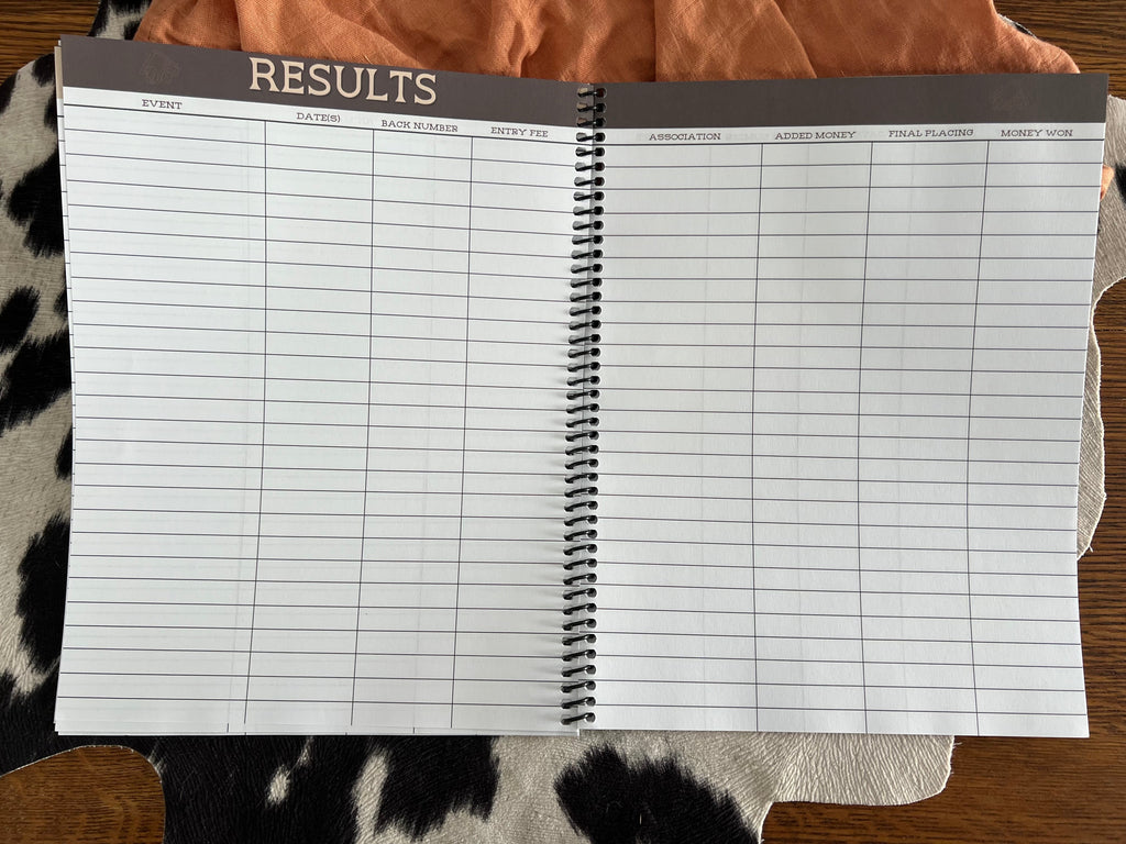 Bull Rider Rodeo Record Book