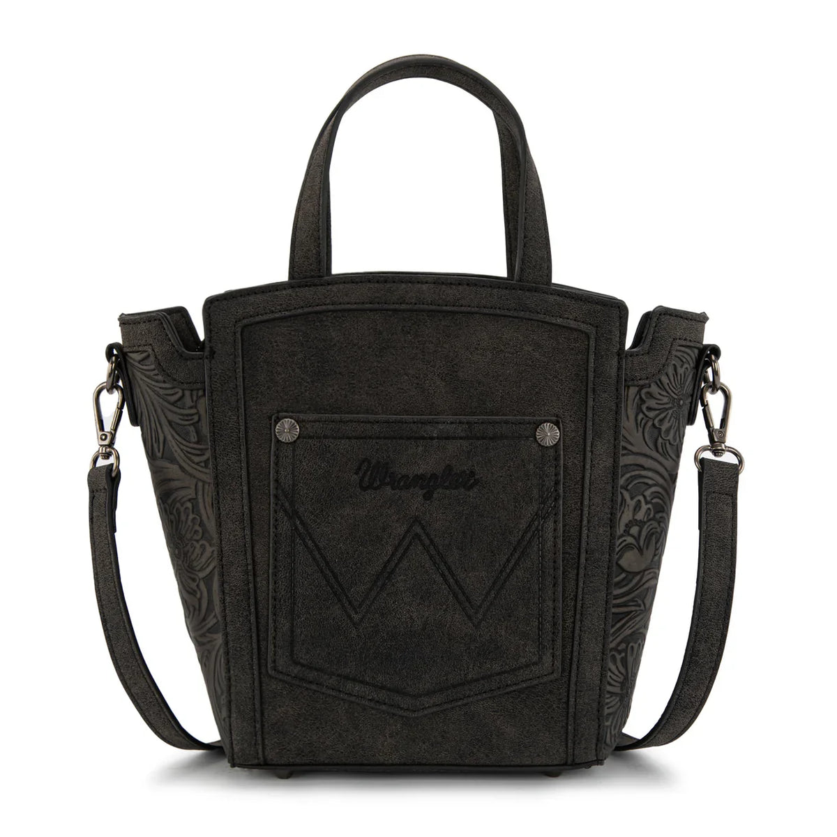 Wrangler Genuine Hair-On Cowhide Tote/Crossbody - Multiple Colors!