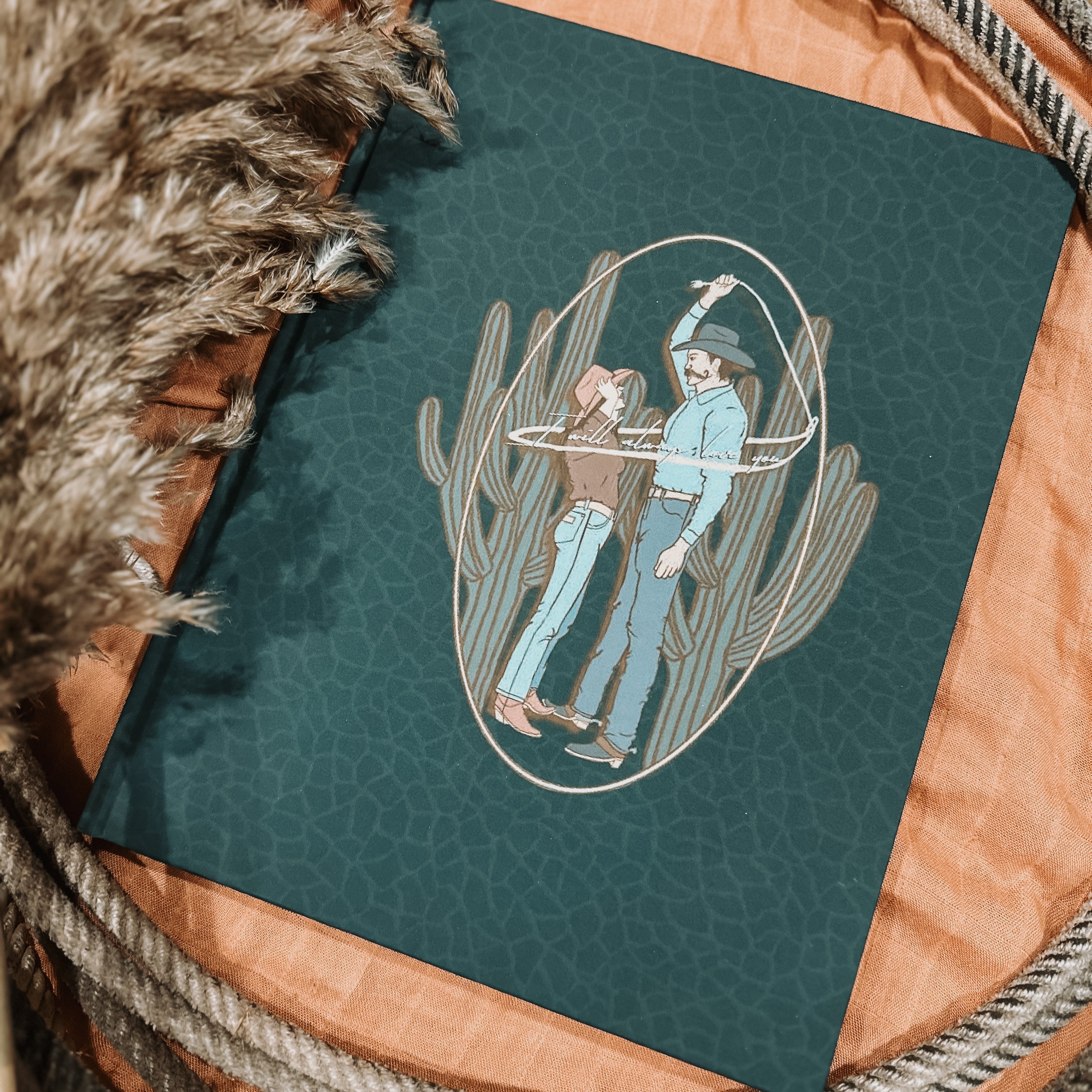 Western Date Night Memory Book