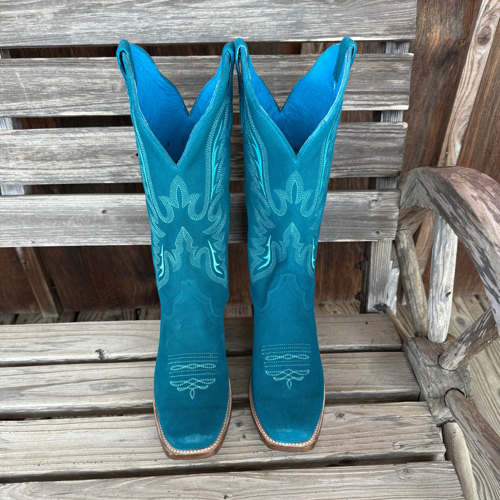 Roper | Turquoise Suede Boot
