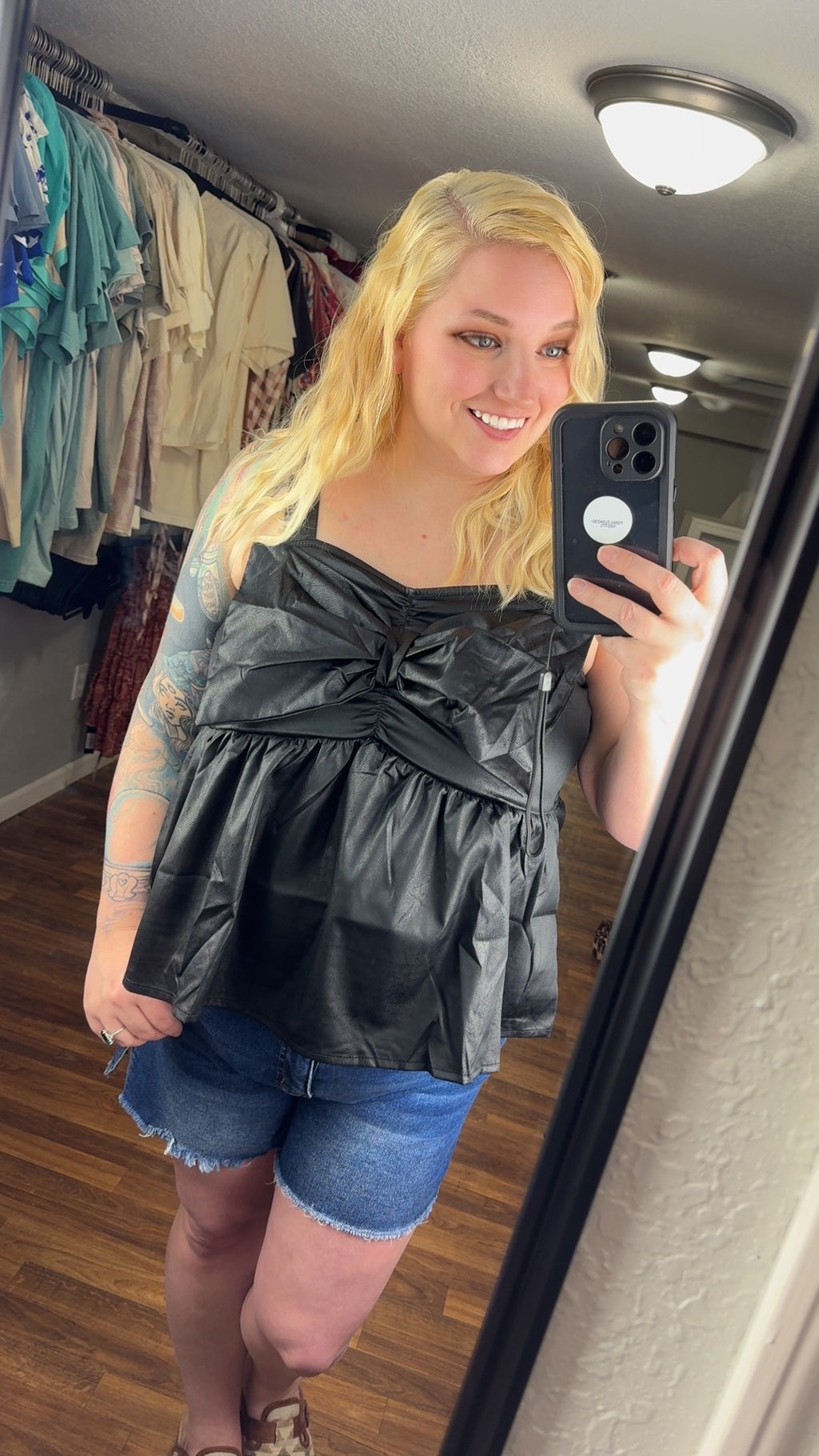 The Rodeo Ribbon Tank * MIDNIGHT