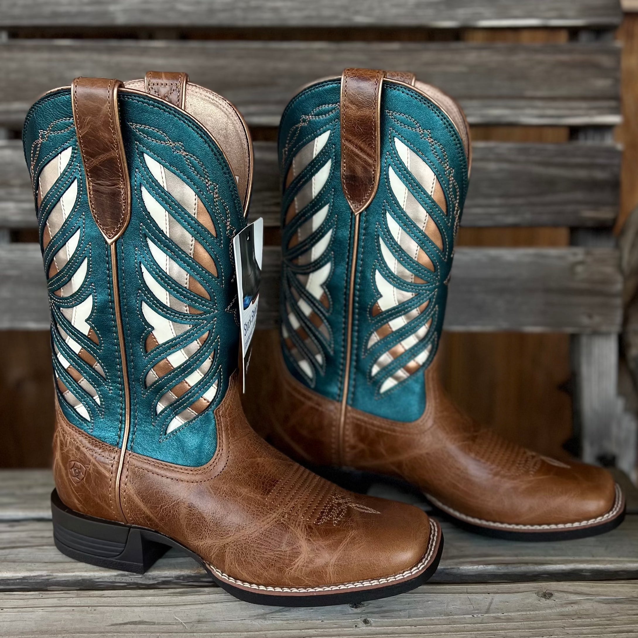 Ariat | Teal Longview Boots