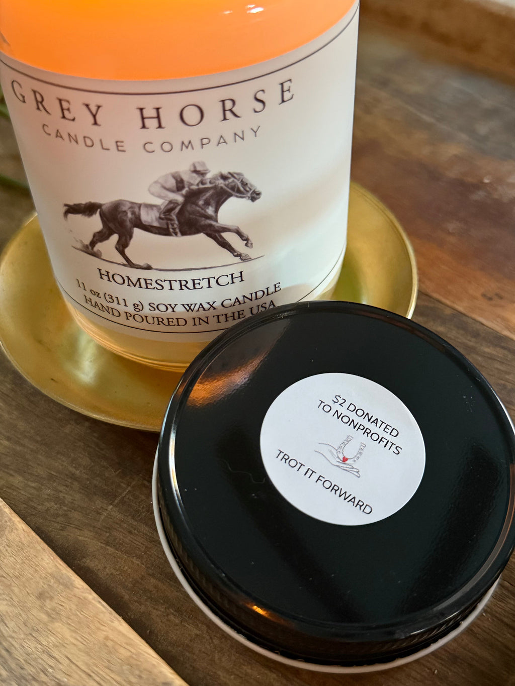 HOMESTRETCH Candle - Trot It Forward Collection