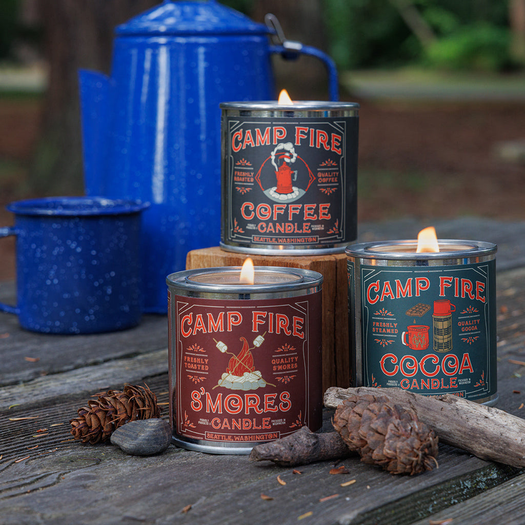 The Campfire Coffee Candle