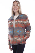 Honey Creek Aztec Cotton - Women's Shirt Jacket