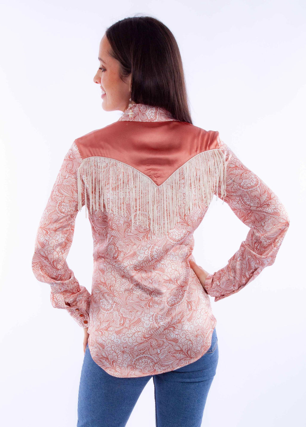 Honey Creek | Vintage Peach - Women's Western Blouse