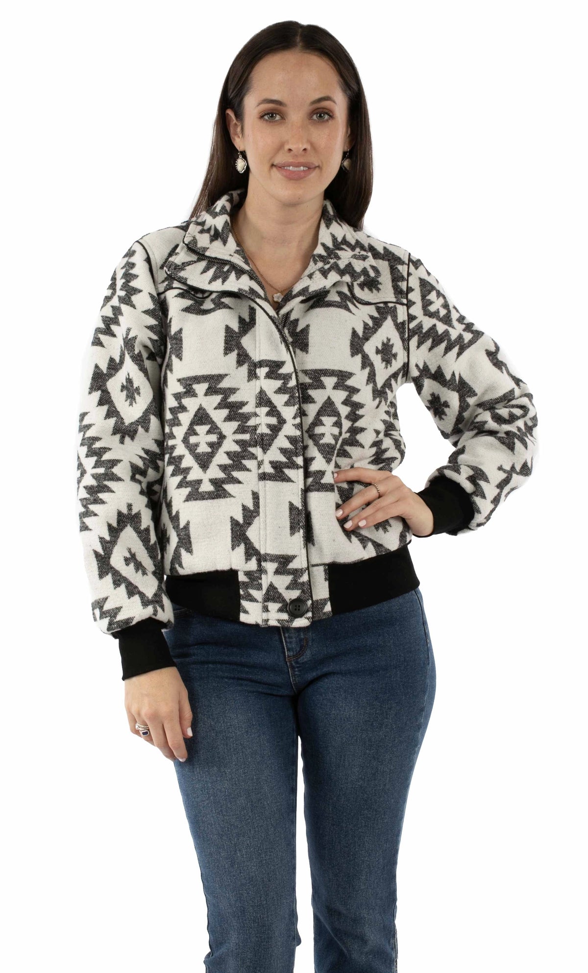 Honey Creek Baseball Aztec - Women's Jacket