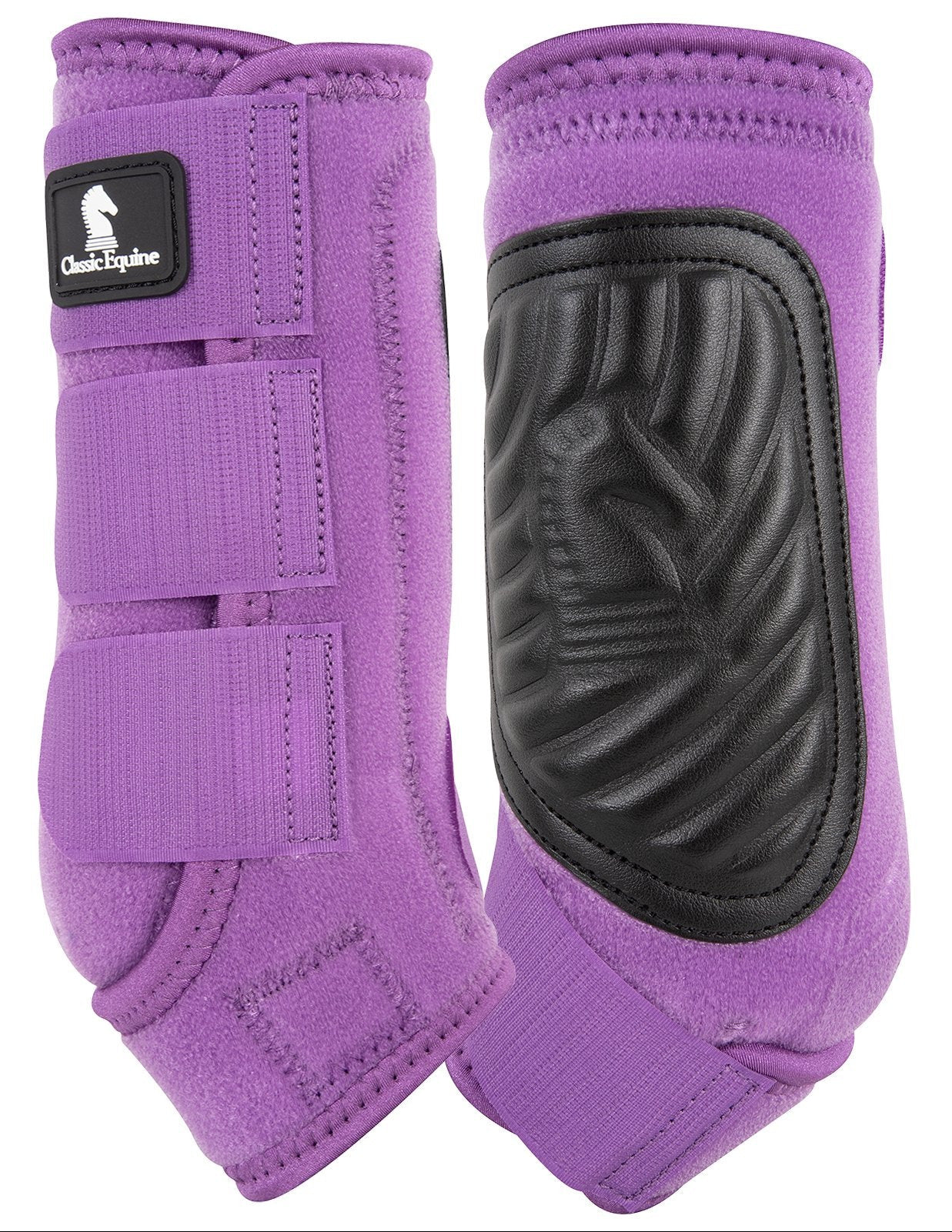 Classic Equine Classic Fit Front Protective Boot - Violet Purple