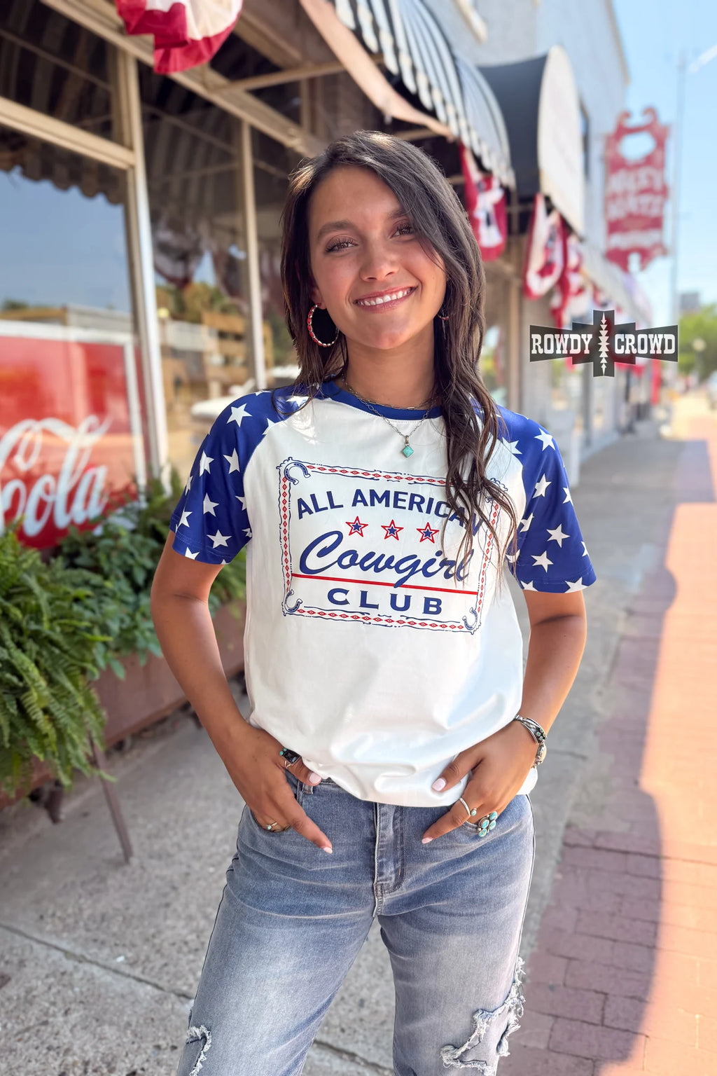 The All American Cowgirl Club Tee