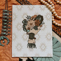 Western Wedding Book - Turquoise Bouquet Cover