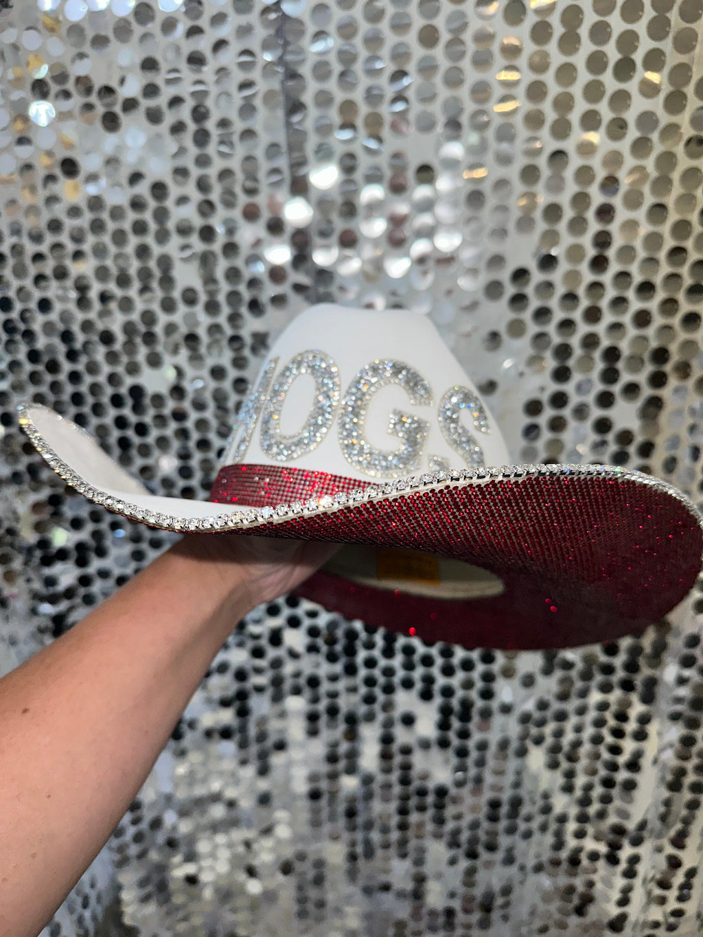 Rhinestone Cowgirl | University of Arkansas Rhinestone Hat