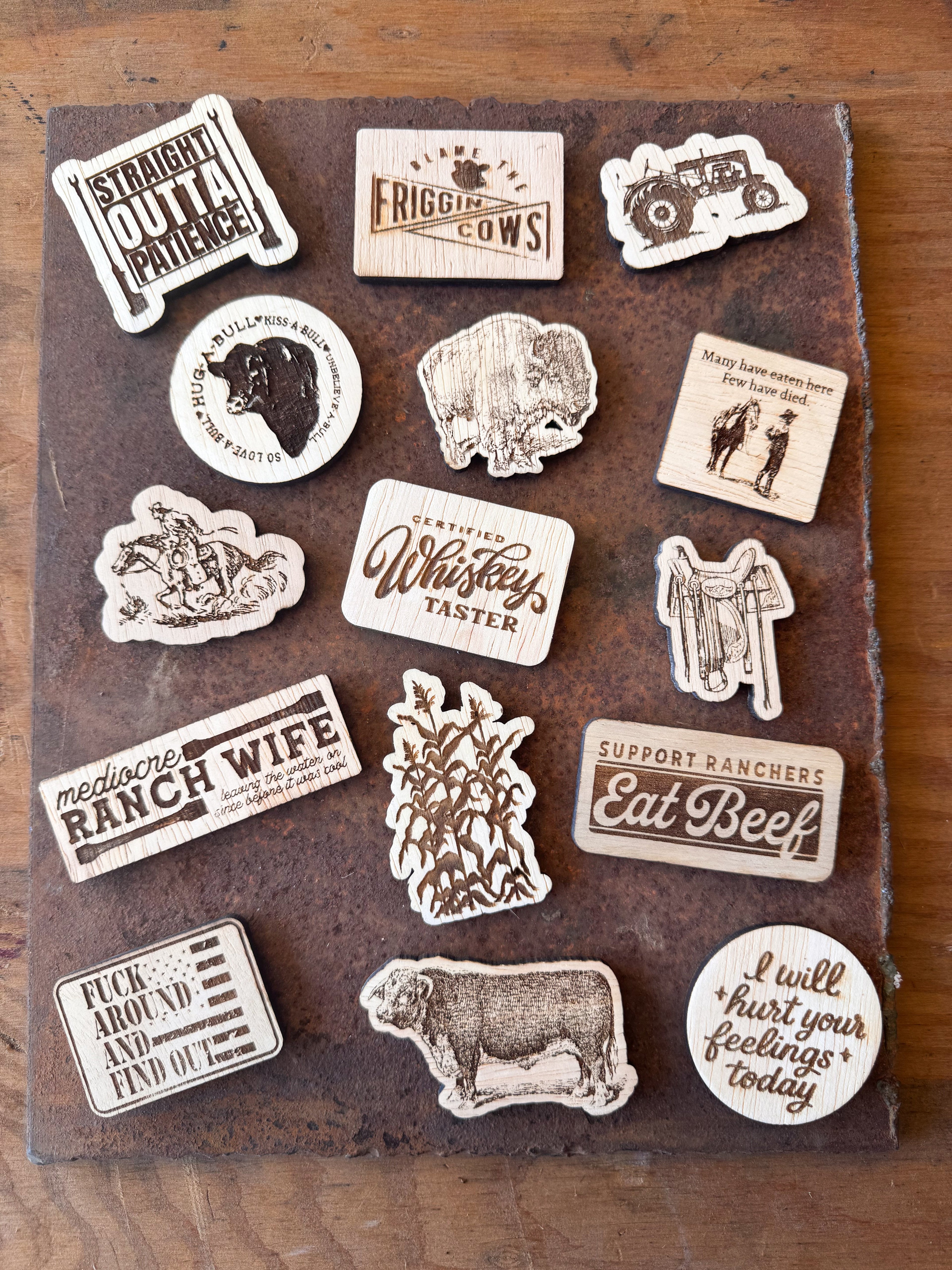 Ranchy Magnets - 15 To Choose From!