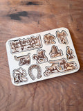 Wild West Wooden Puzzle #1