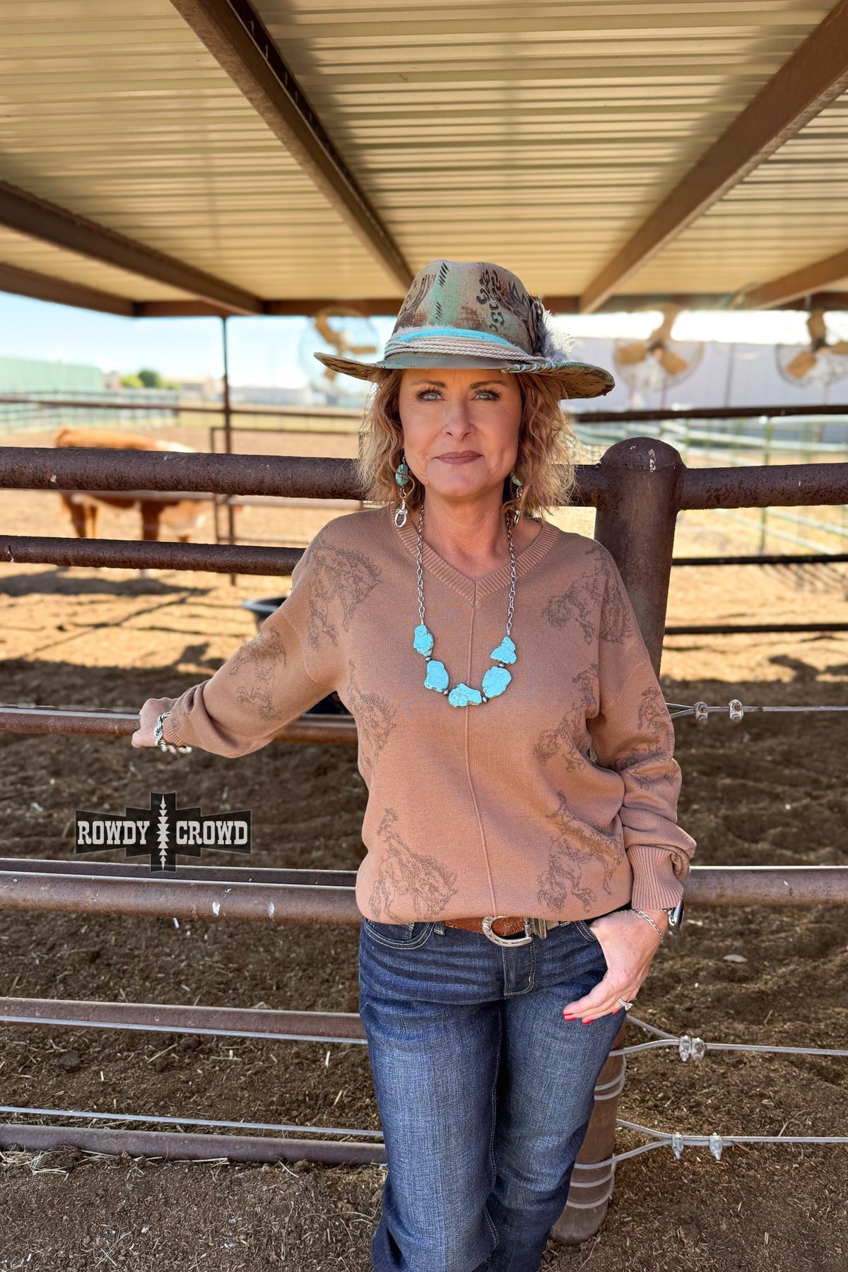 The Saddle Up Sweater