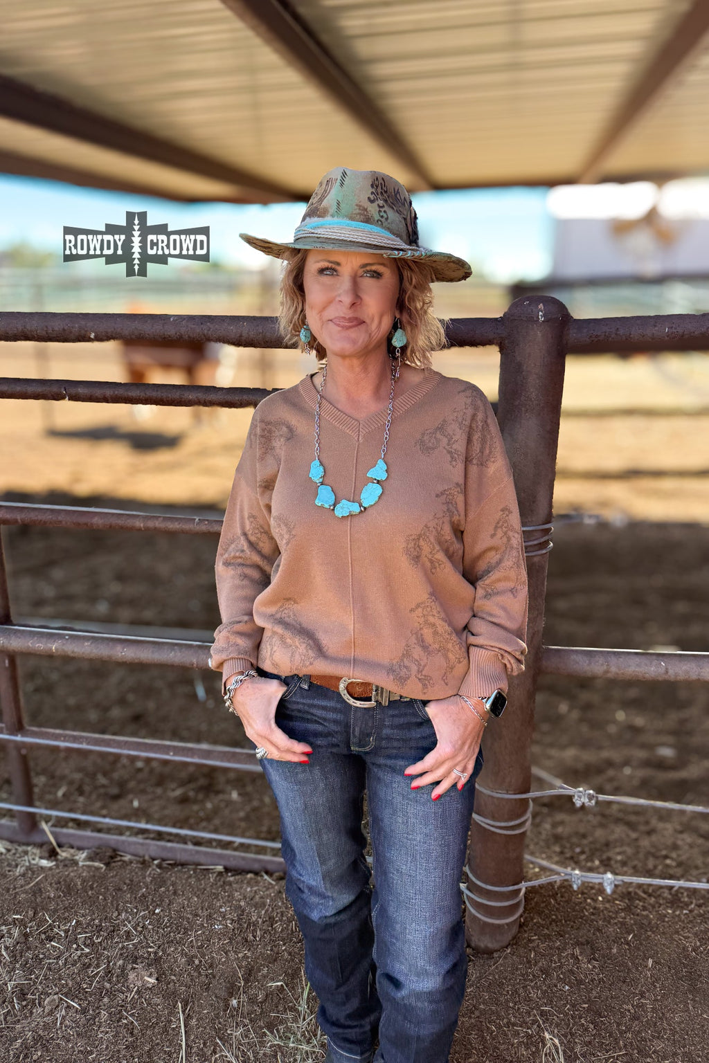 The Saddle Up Sweater