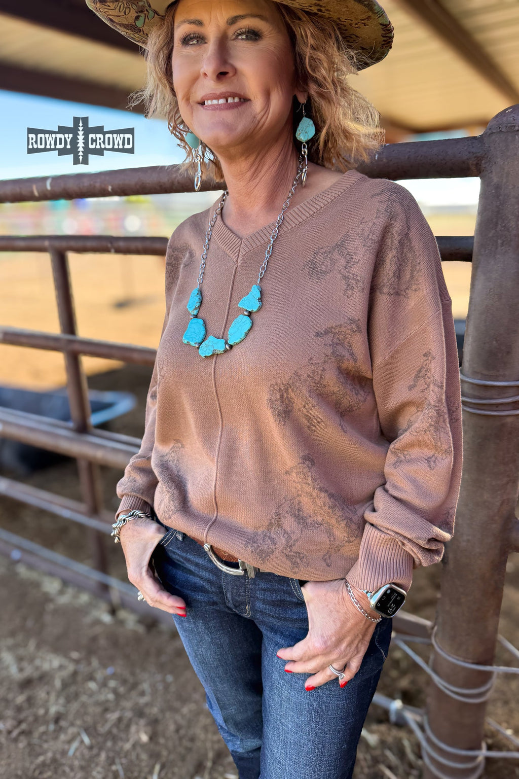 The Saddle Up Sweater