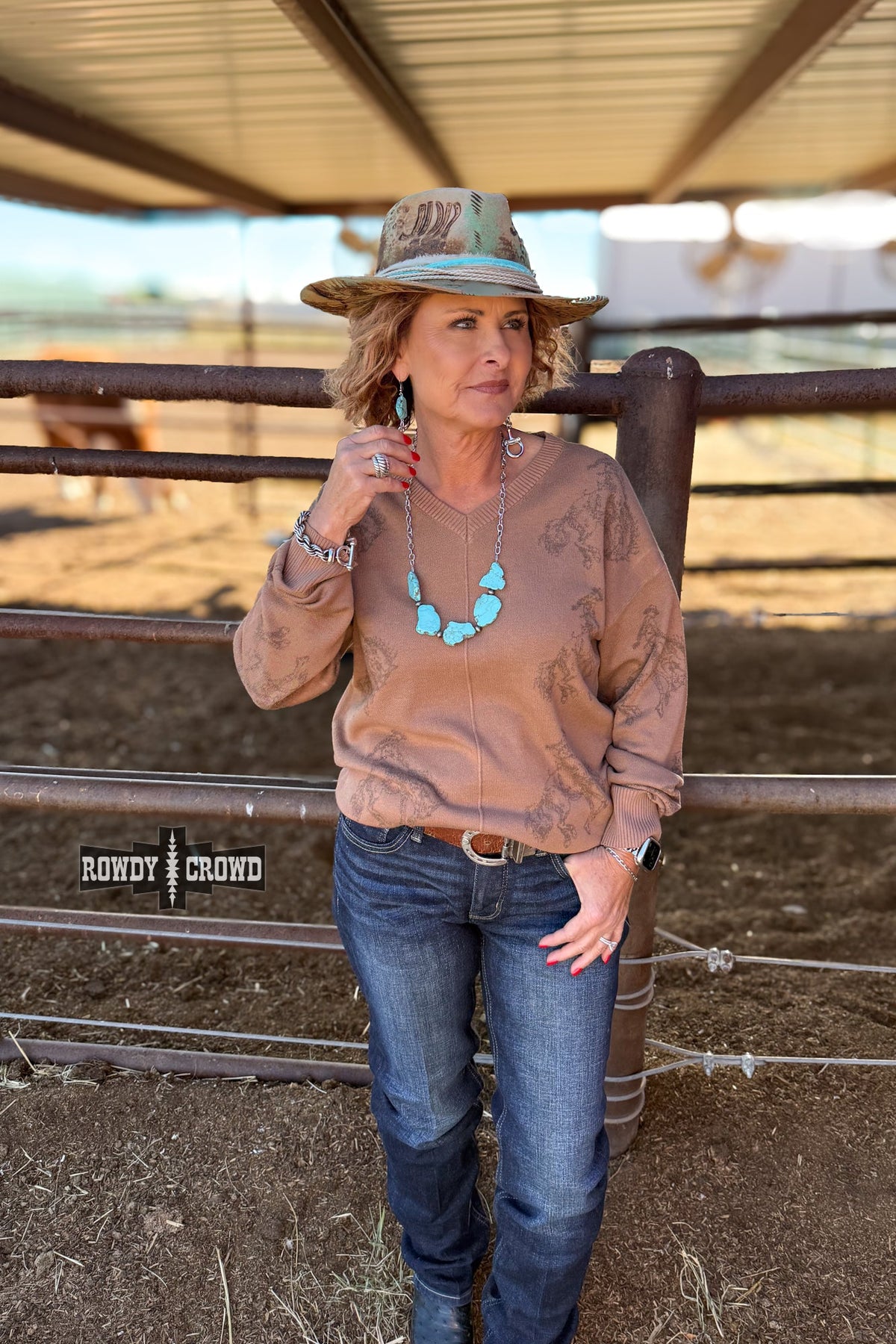 The Saddle Up Sweater