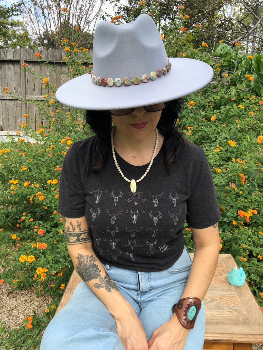 The Crazy Lace Agate Hatband, Gemstone Hat Band