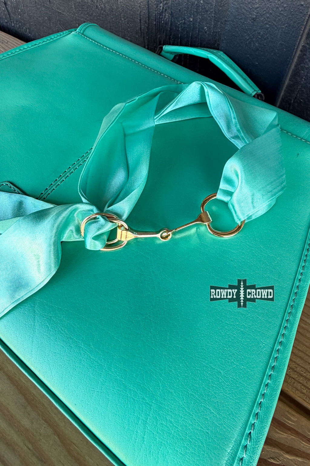 The Smokeshow Snaffle Bit Scarf Slide - GOLD