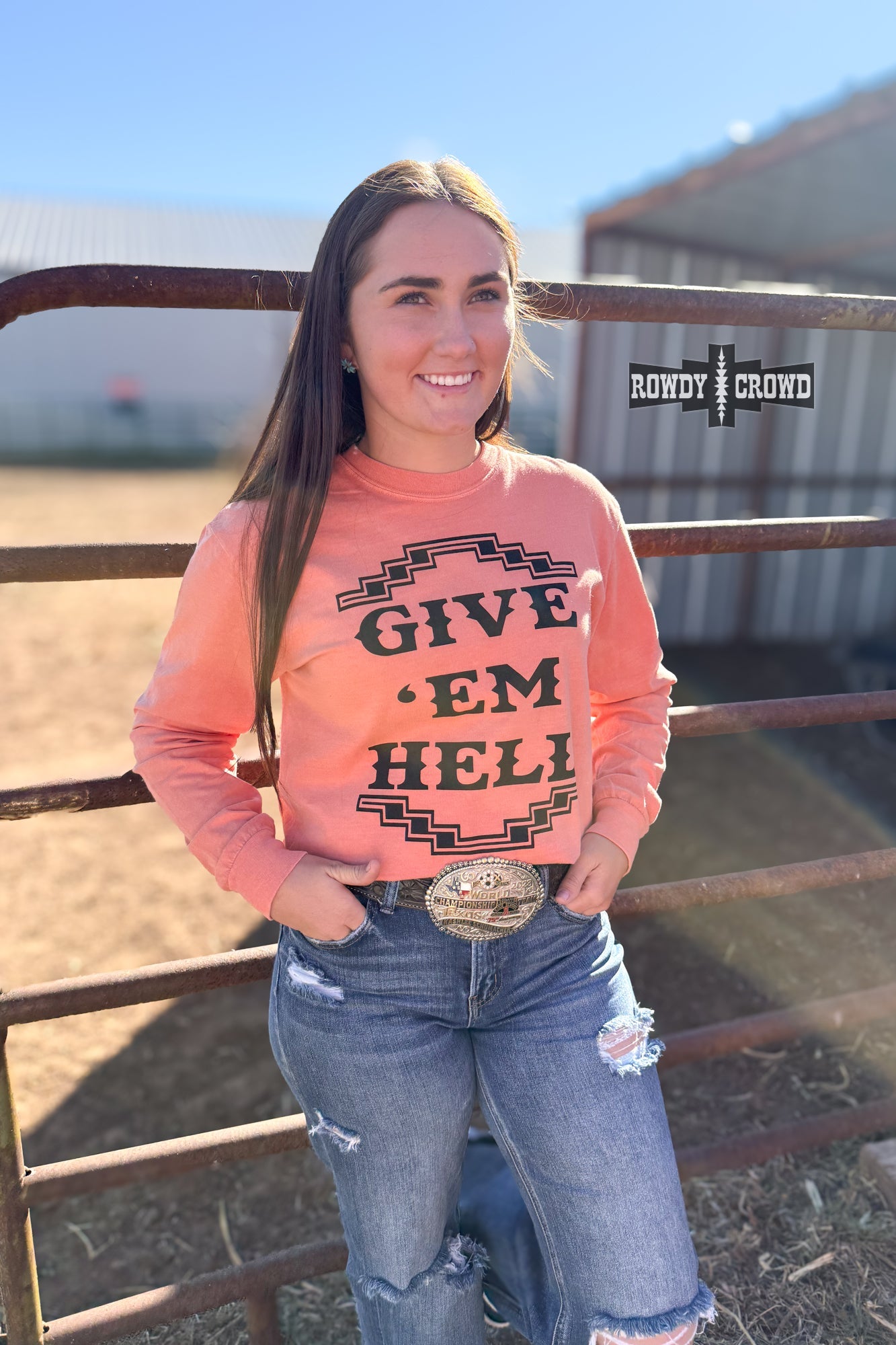 The Give 'Em Hell Long Sleeve Tee