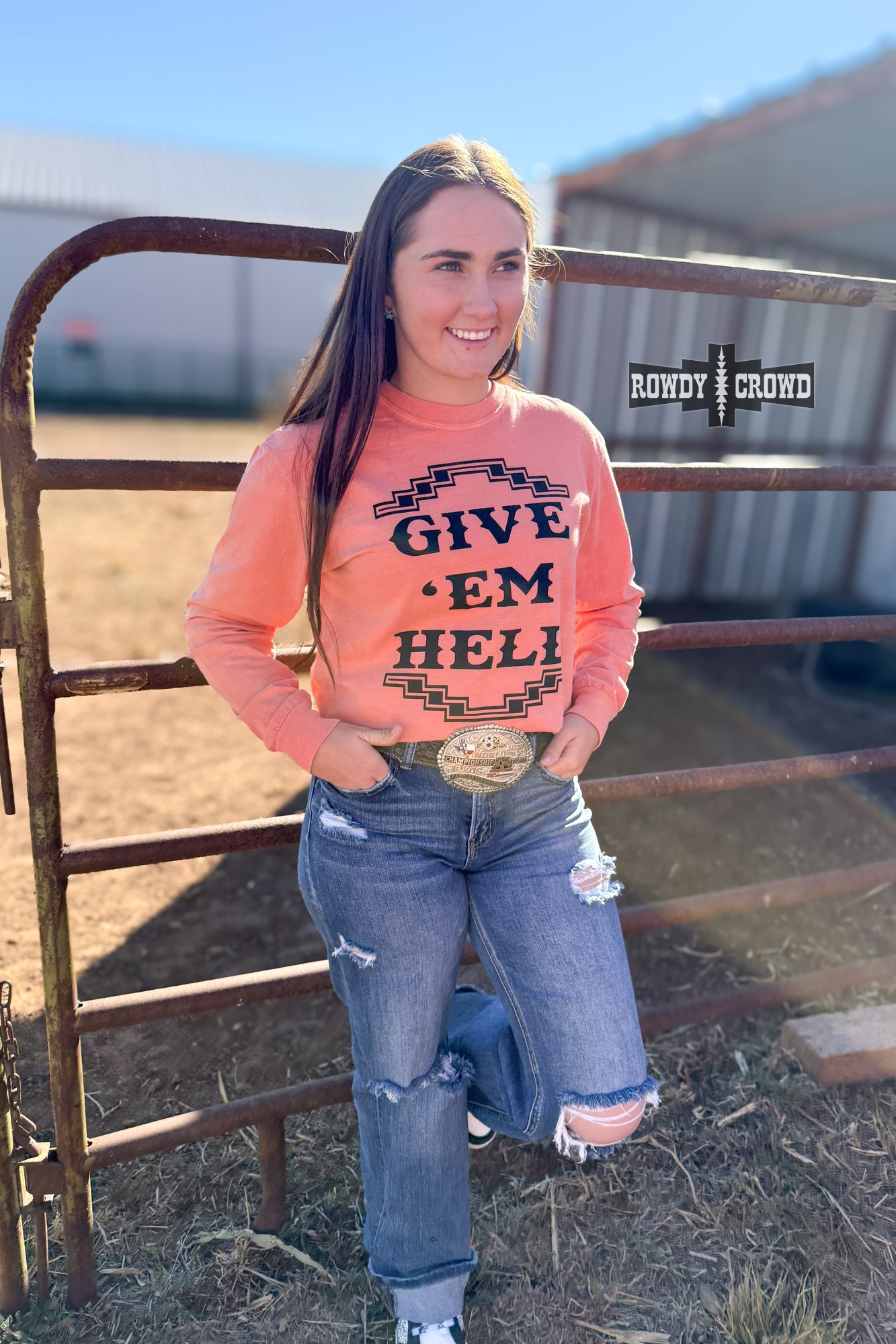 The Give 'Em Hell Long Sleeve Tee