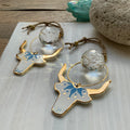 The Celestial Ceramic Longhorn Sun Catcher Ornament