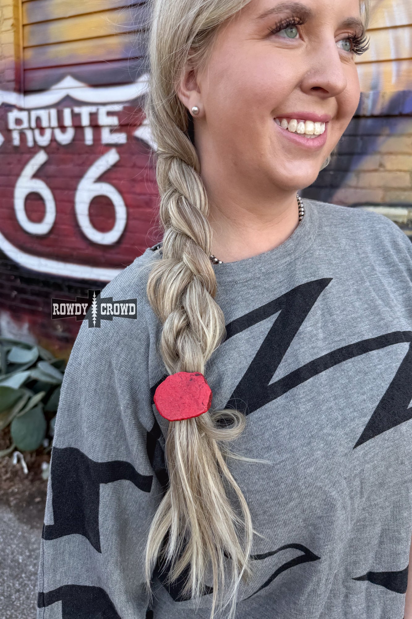 The Red Rock Ponytail Holder