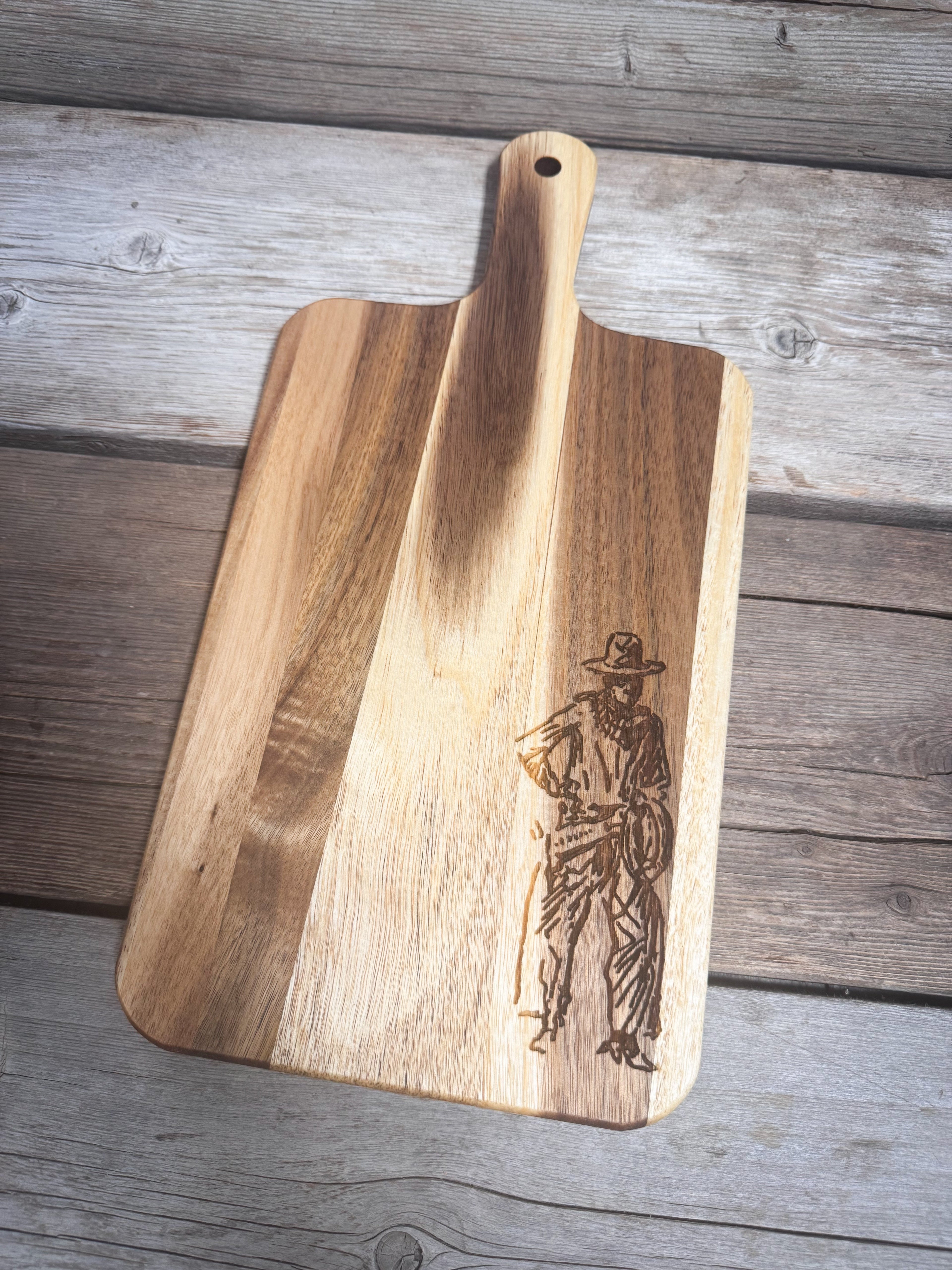Small Western Cutting Boards - 10 Designs!
