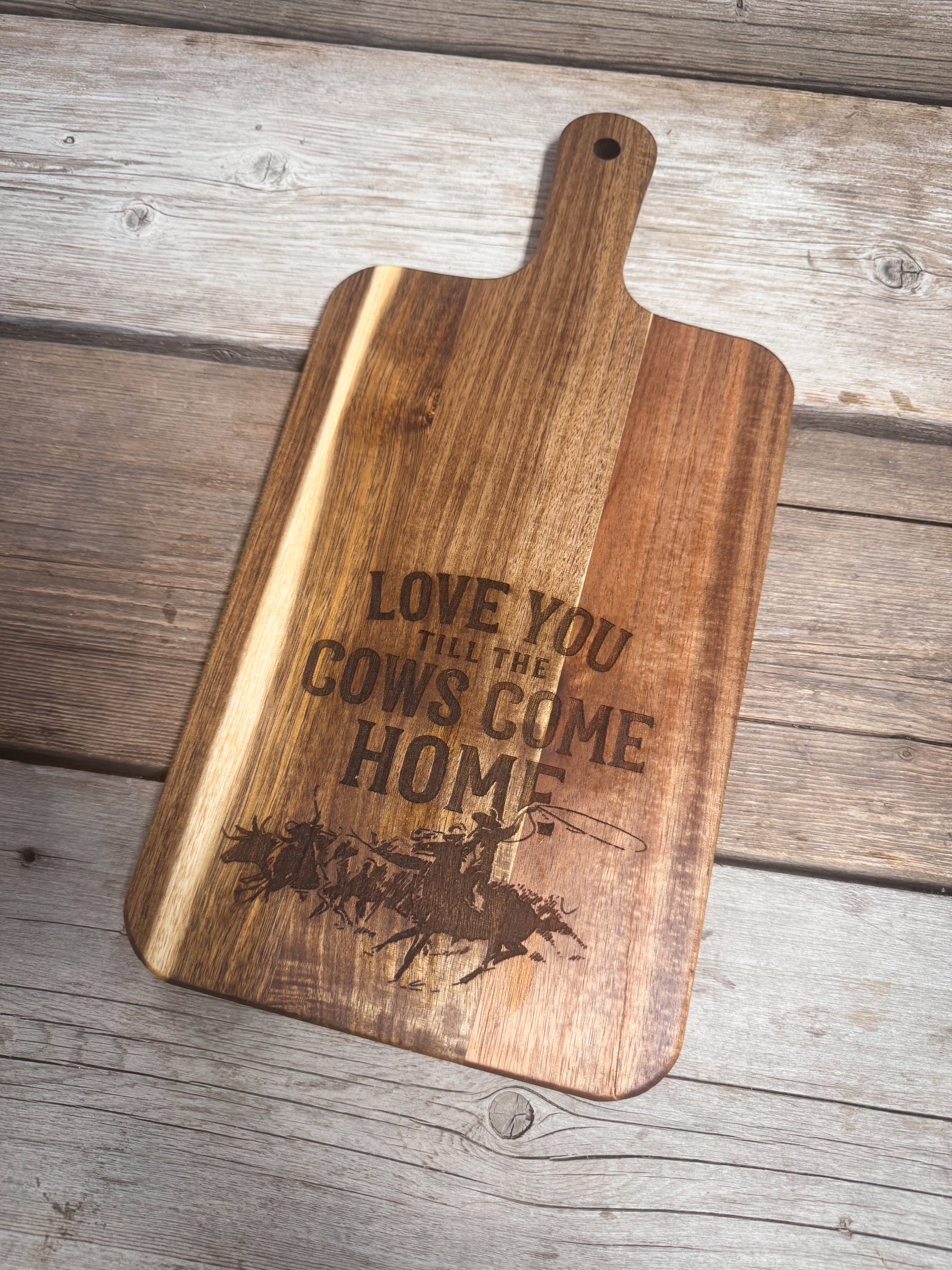 Small Western Cutting Boards - 10 Designs!