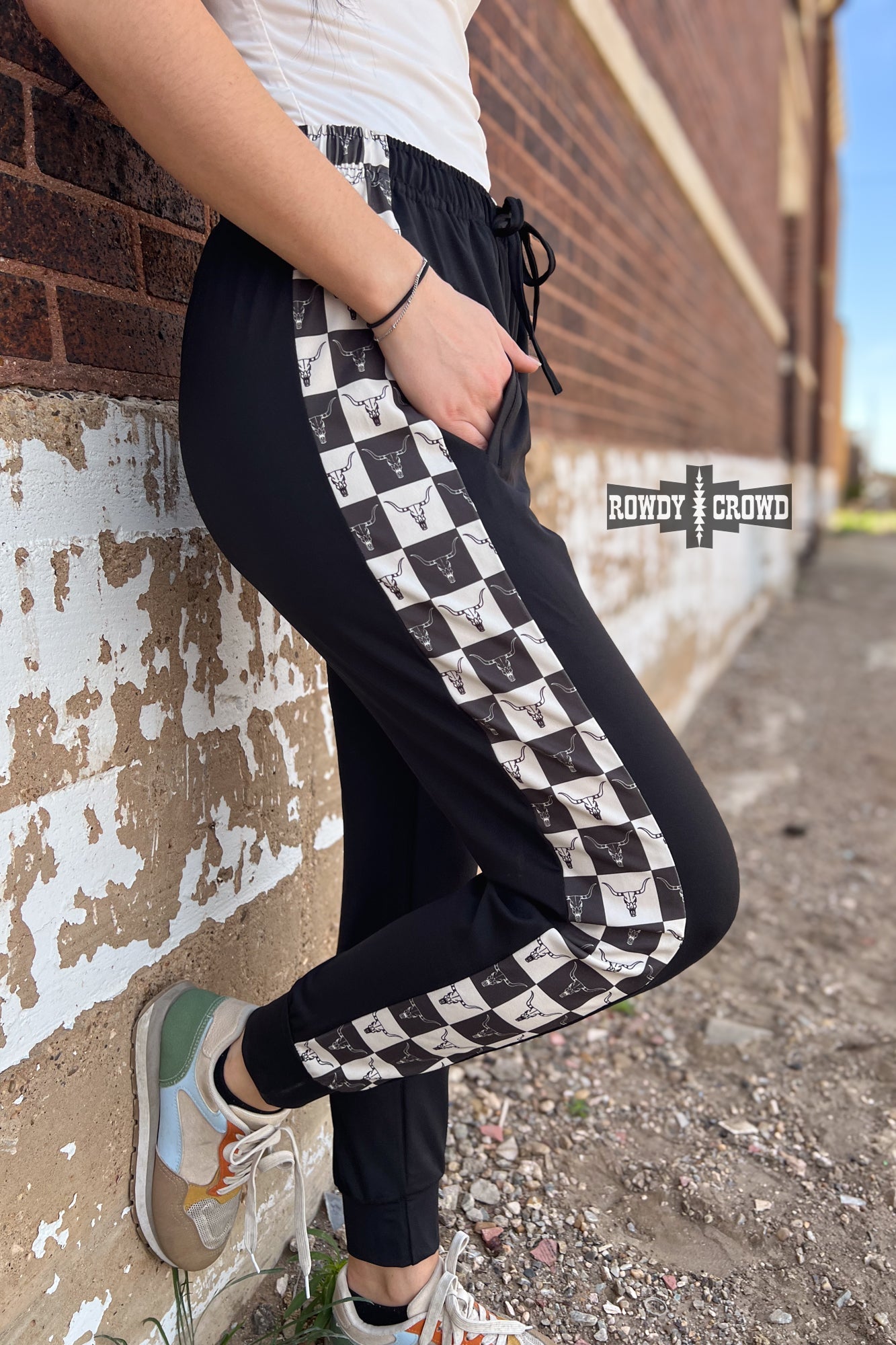 The Checkered Craze Joggers