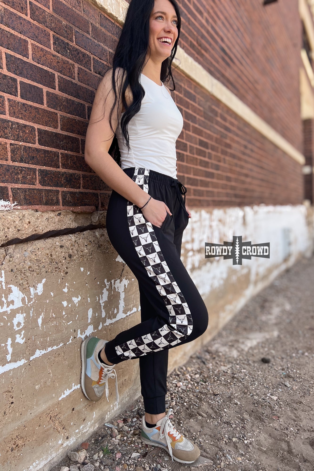 The Checkered Craze Joggers