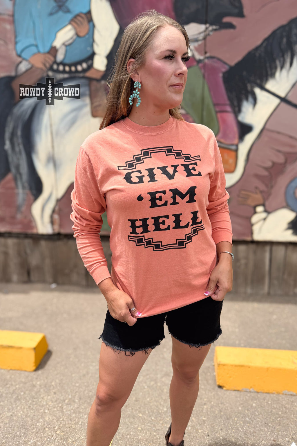 The Give 'Em Hell Long Sleeve Tee