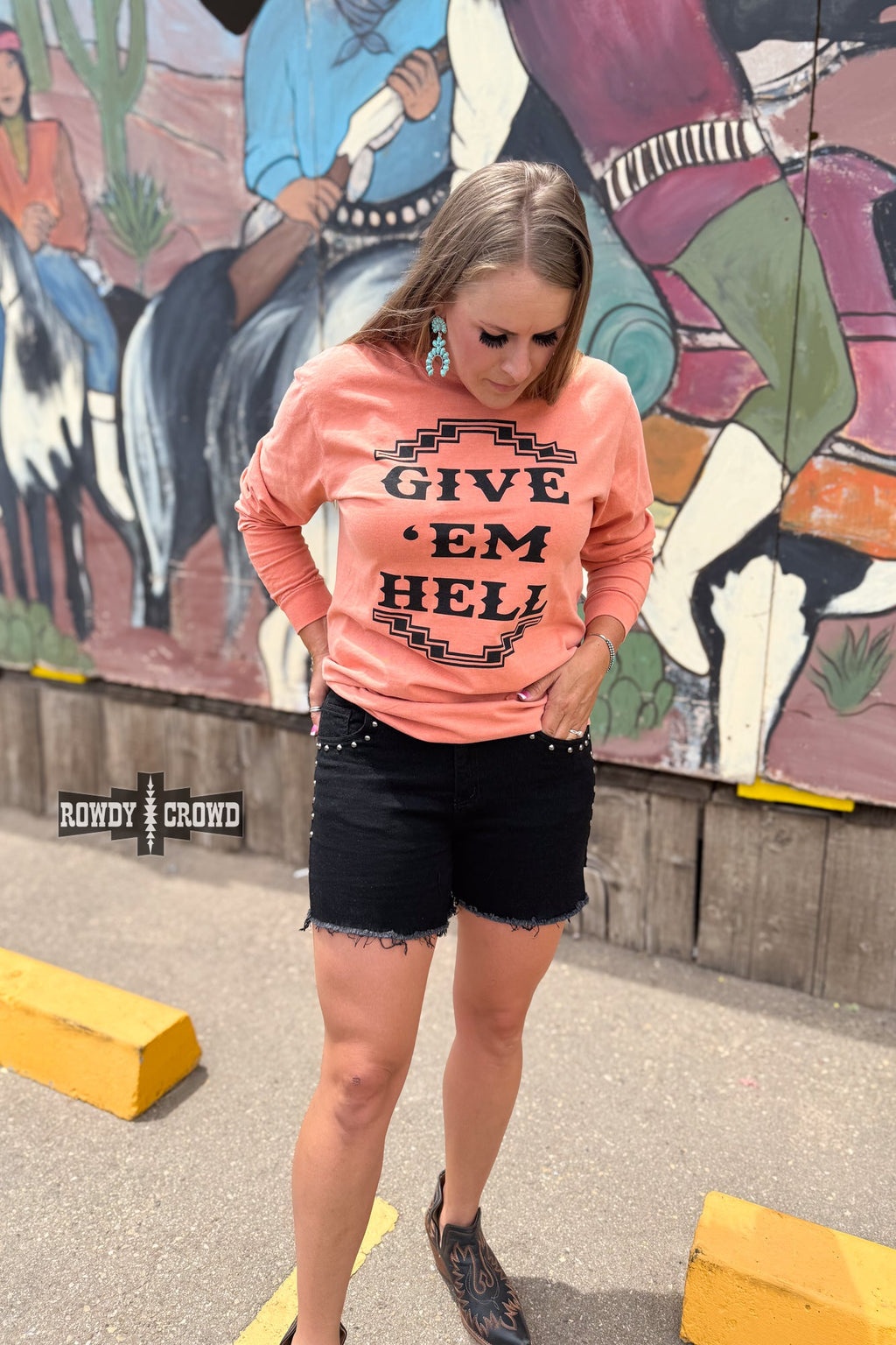 The Give 'Em Hell Long Sleeve Tee