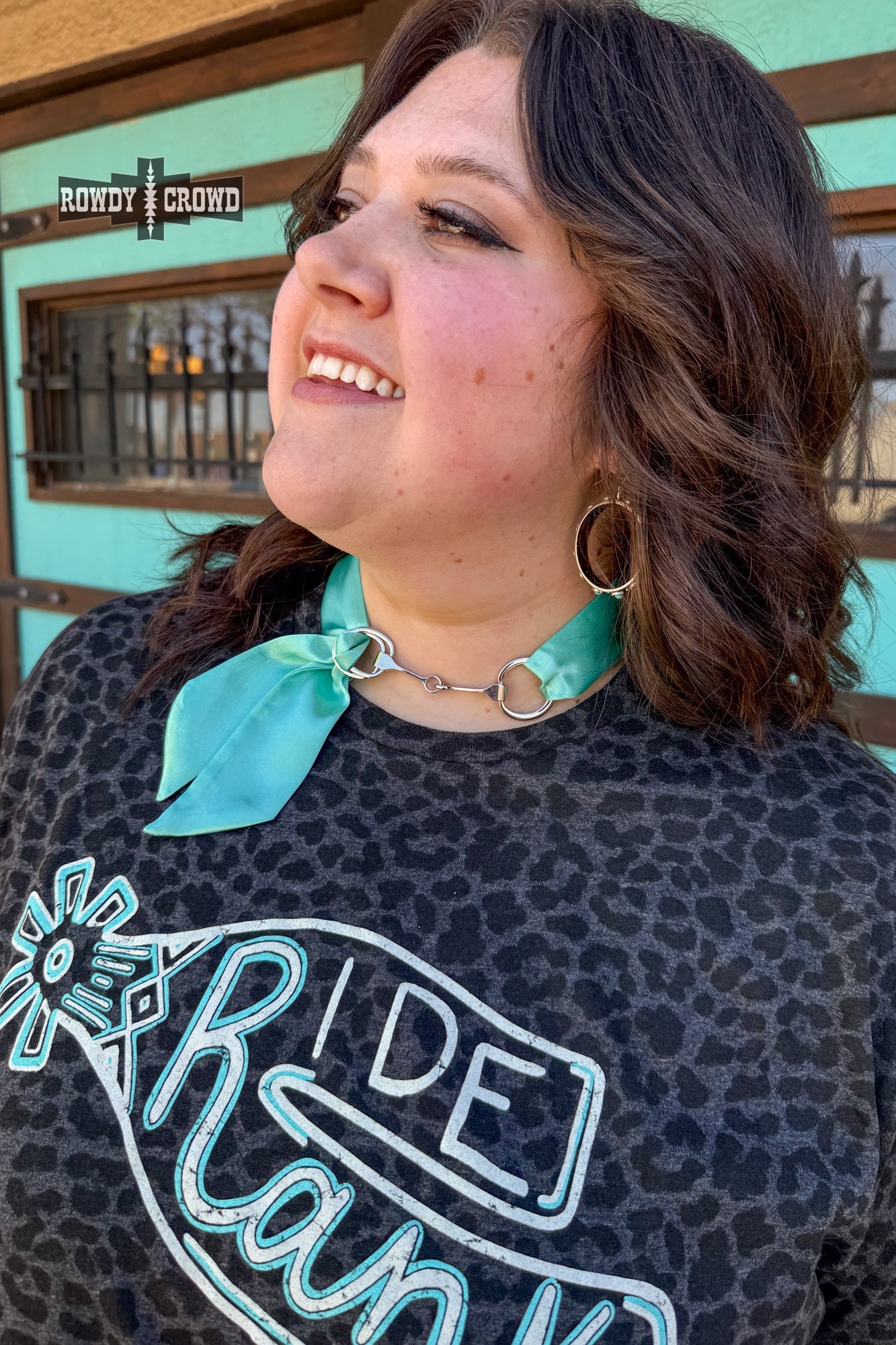 The Smokeshow Snaffle Bit Scarf Slide - GOLD
