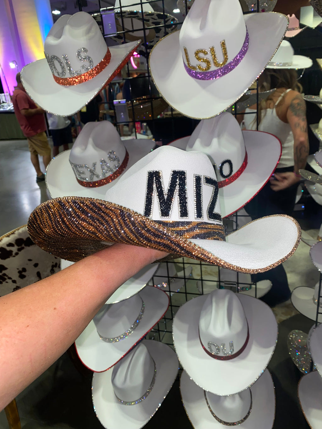 Rhinestone Cowgirl Mizzou Hat