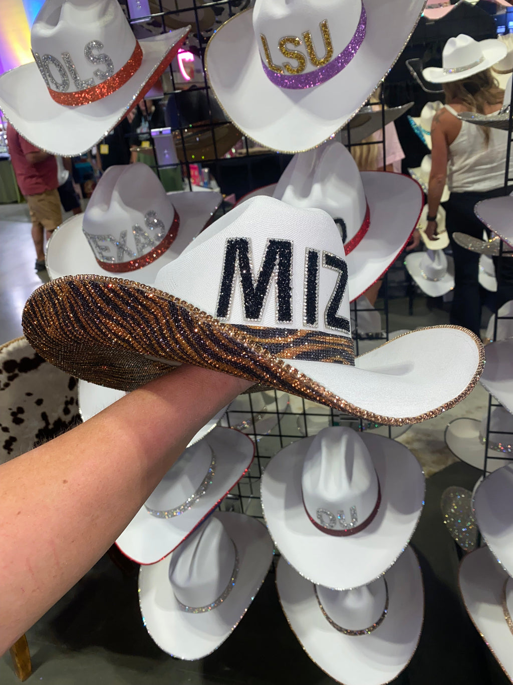Rhinestone Cowgirl Mizzou Hat