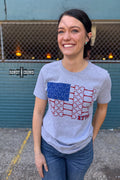 The Bit of Freedom Tee- GRAY