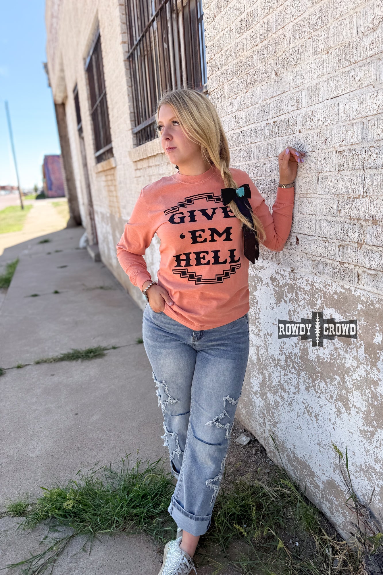 The Give 'Em Hell Long Sleeve Tee