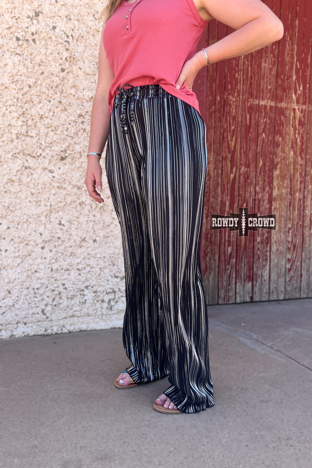 The Ruffled Cup Pants
