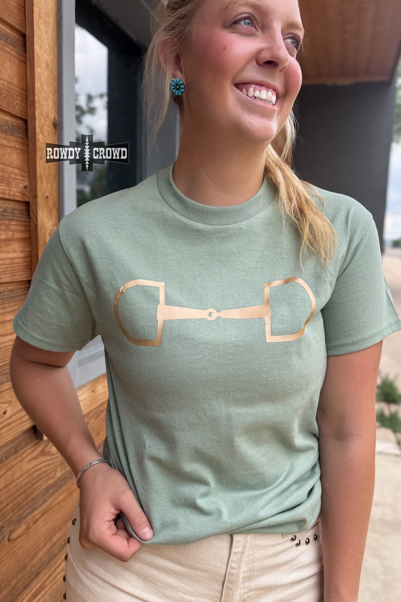 The Metallic Bit Tee