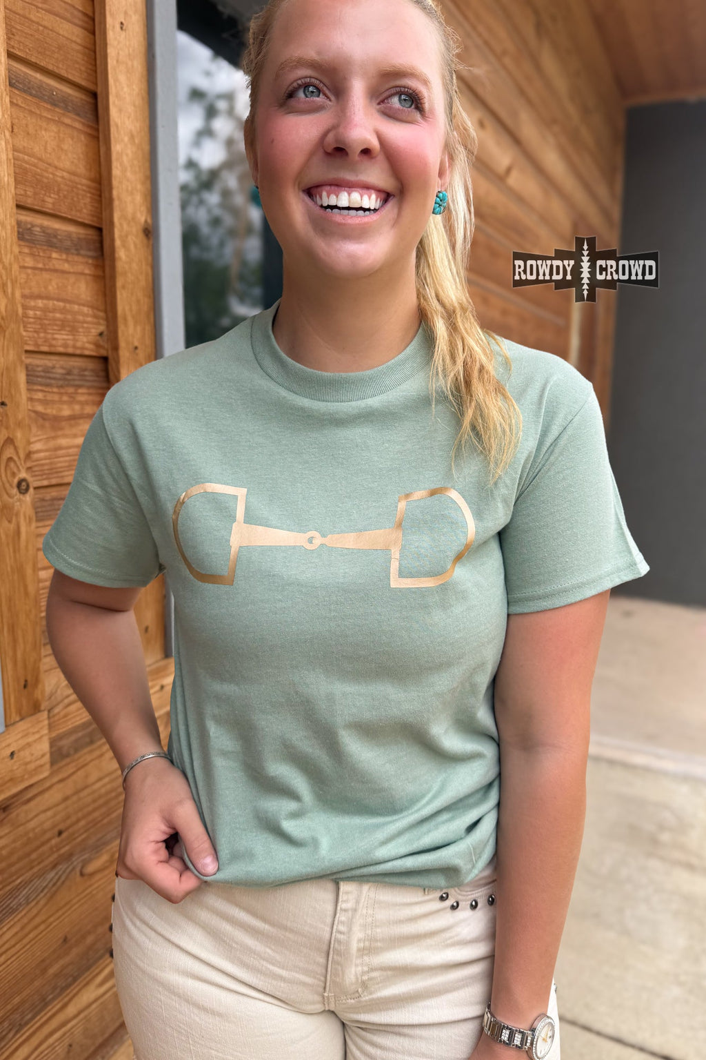 The Metallic Bit Tee