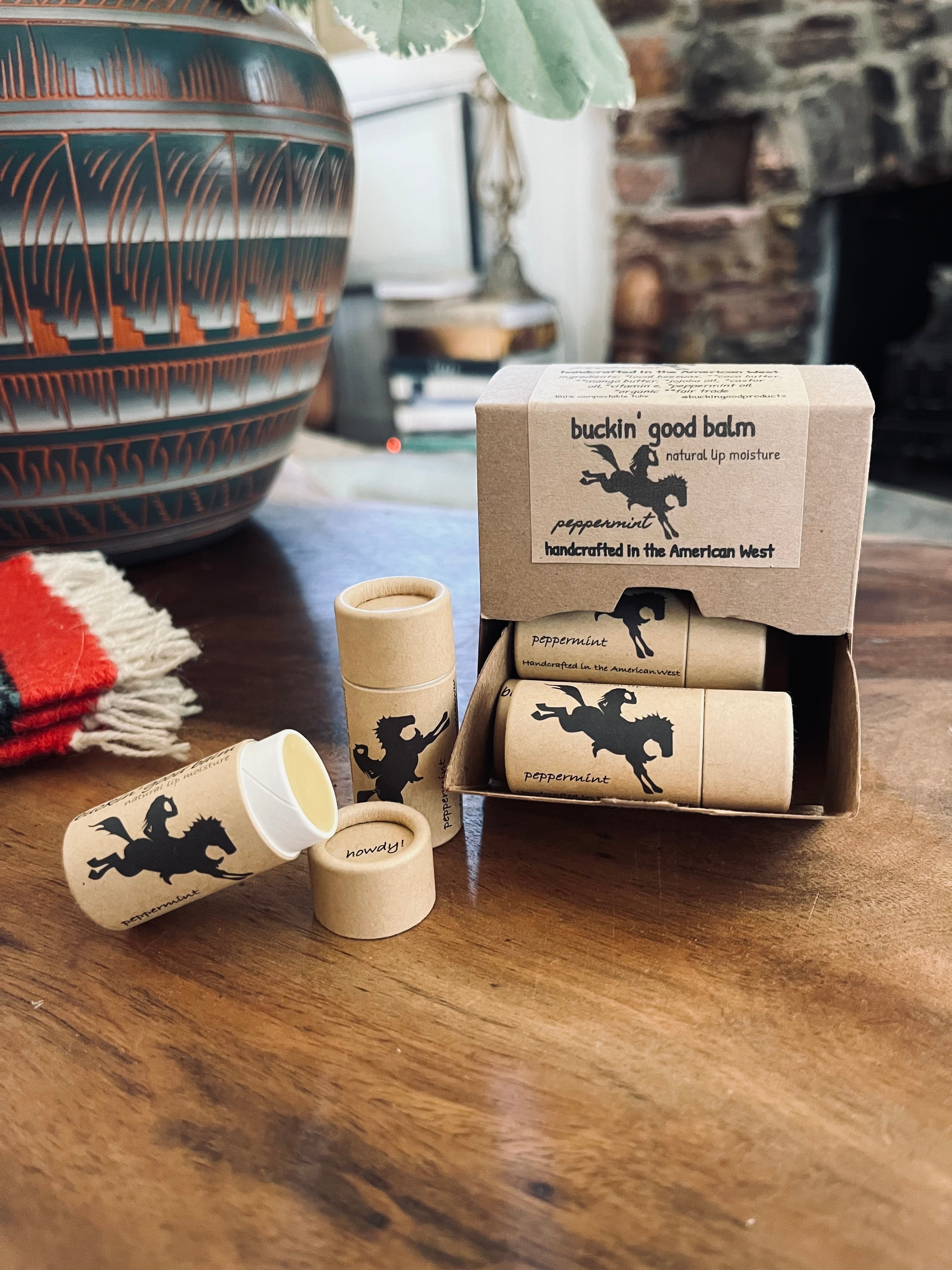 Buckin' Good Lip Balm, Peppermint