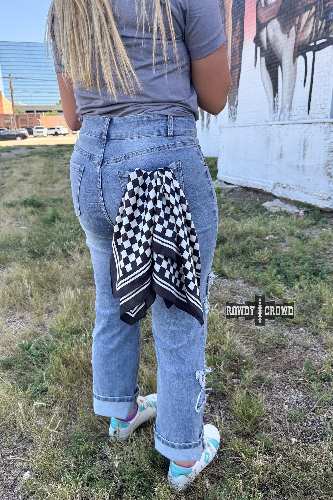 The Checkered Out Wild Rag