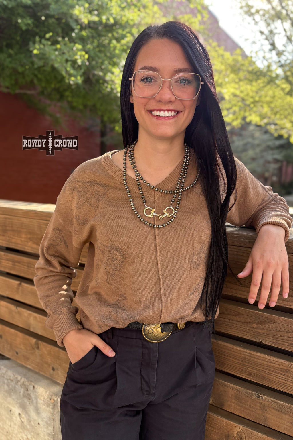 The Saddle Up Sweater