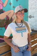 The Bonfire Boot Stitch Boxy Tee