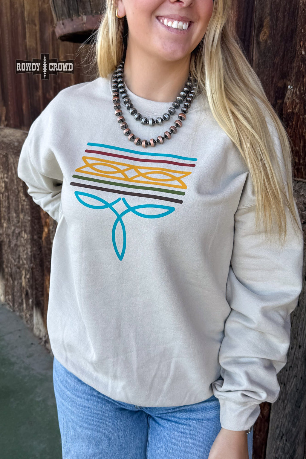 The Bonfire Boot Stitch Sweater